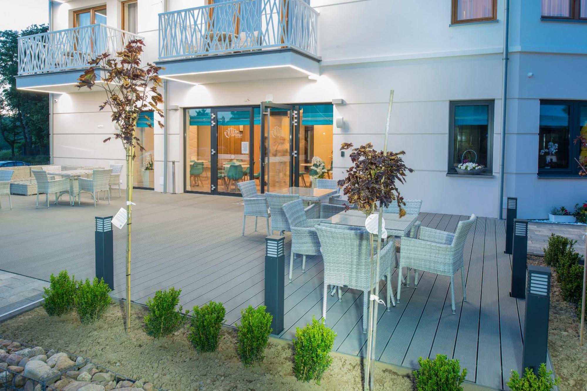 Villa Marlena Centrum-Kawa,Herbata I Soki Dostepne Cala Dobe W Cenie Pokoju Ustronie Morskie Exterior photo