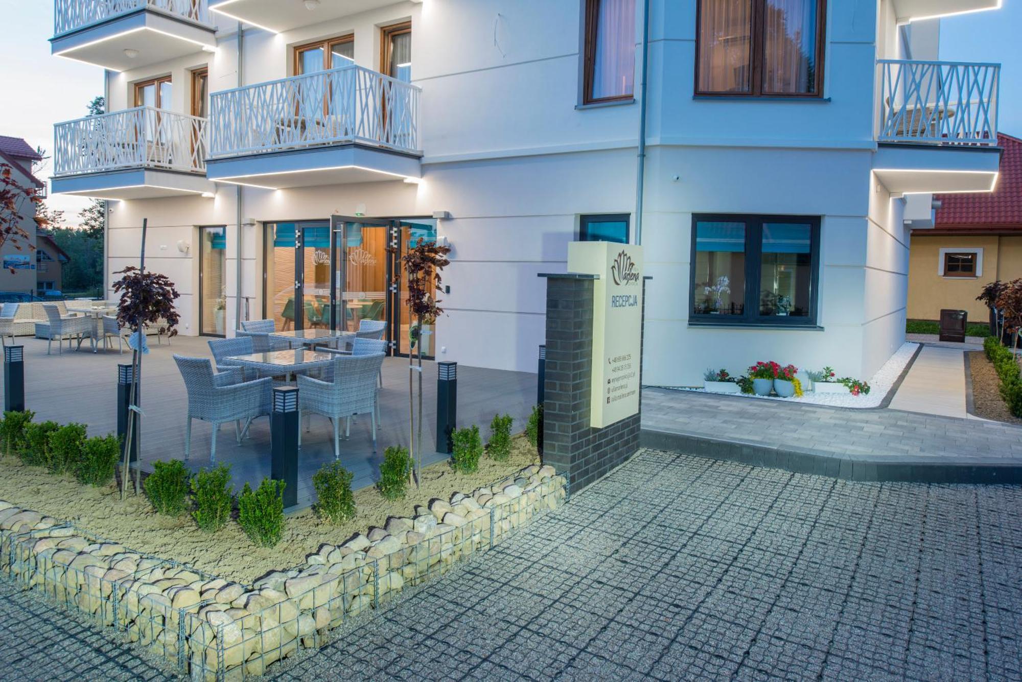 Villa Marlena Centrum-Kawa,Herbata I Soki Dostepne Cala Dobe W Cenie Pokoju Ustronie Morskie Exterior photo
